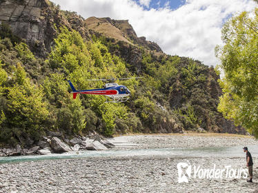 Queenstown Shotover River Helicopter Ride and White Water Rafting