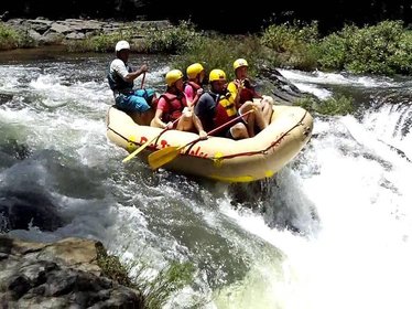 Rafting Class III and IV in Tenorio River from Playa Hermosa