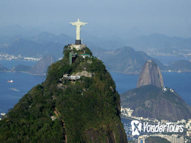 Rio de Janeiro Super Saver: Guanabara Bay Cruise with Barbecue Lunch and Christ Redeemer with Selaron Steps and Sugar Loaf