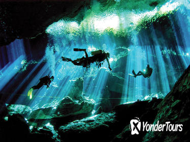 Riviera Maya Cenote Diving Tour from 3 Pickup Options