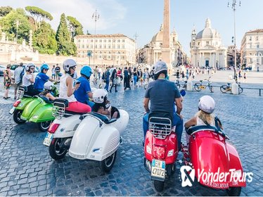 Rome by Vespa Sidecar Tour