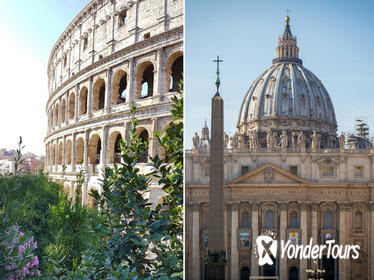 Rome Combo: Skip-the-Line Vatican Museums, Sistine Chapel, St. Peter's Basilica and Colosseum Walking Tour