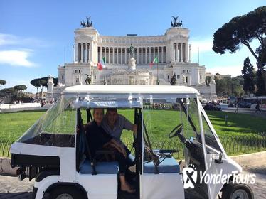 ROME GOLF CART PRIVATE TOUR WITH A LOCAL