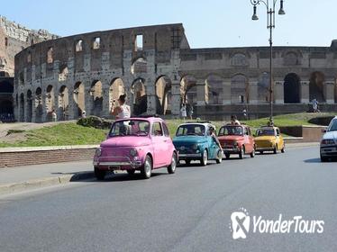 Rome Vintage Fiat 500 Self-Drive Tour by Convoy