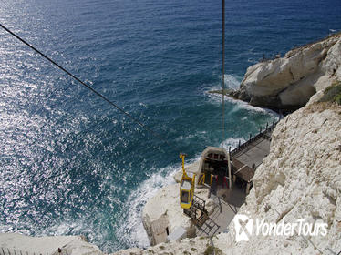 Rosh Hanikra and Haifa and Akko tour from Kfar Saba