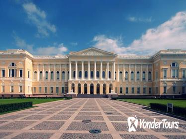 Russian Museum Guided Tour and Sightseeing Tour around the Square of Fine Art
