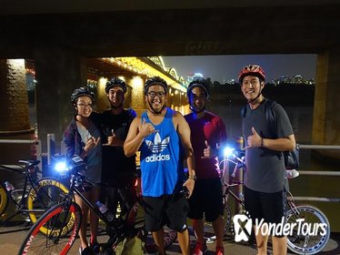 Seoul Han River Night Tour by Bike