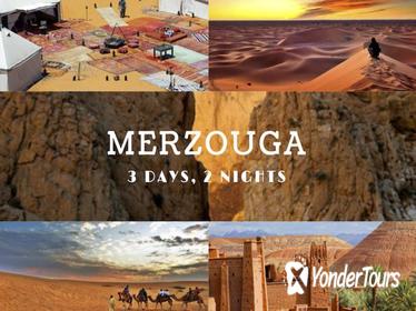 SIMPLY SAHARA 3 days 2 nights MERZOUGA Standard Shared Accommodation