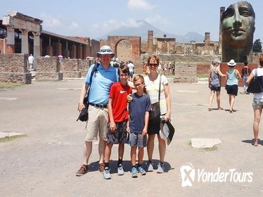 Skip-the-lines Private tour from Rome to Pompeii for Kids and Families