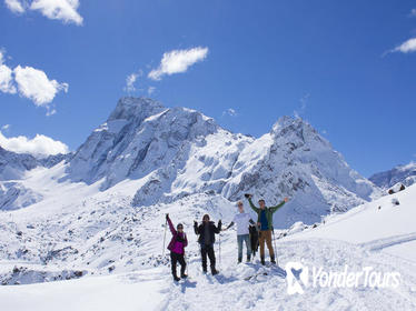 Small-Group Andes Mountains Snowshoeing Hiking Tour from Santiago