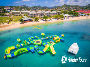 Splash Island Water Park in St Lucia