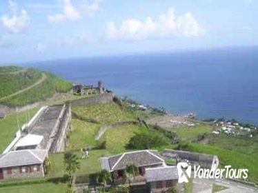 St Kitts Sightseeing Tour to Brimstone Hill Fortress with Beach Visit