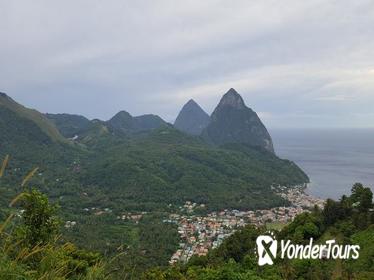 St Lucia Castries to Pitons Tour