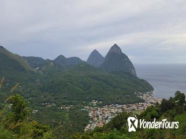 St Lucia Castries to Pitons Tour