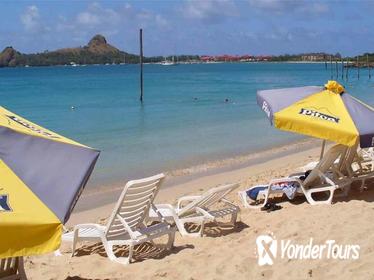 St Lucia Shore Excursion: Reduit Beach Shuttle Service St Lucia Shore Excursion: Reduit Beach Shuttle Service