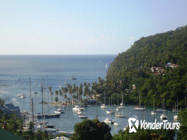 St Lucia Ziplining, Beach and Rum Tasting Tour