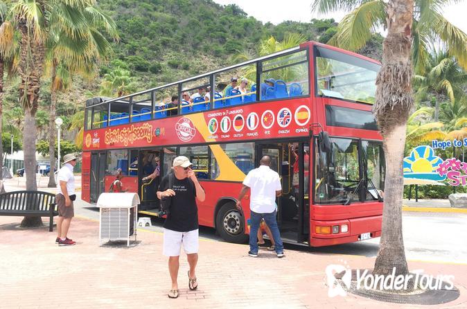 double decker bus tour st maarten