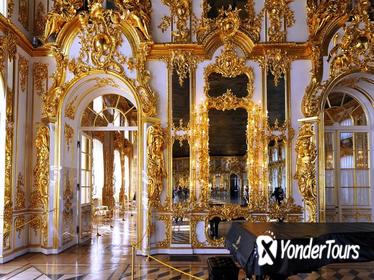 St.Petersburg Skip-The-Line Private Tour: Catherine's Palace with Amber Room in Tsarskoye Selo
