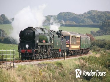 Steam Train and Sea Cruise Adventure Including the Jurassic Coast from Poole