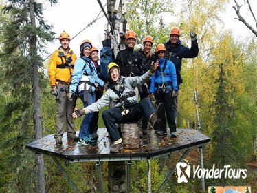 Talkeetna Zipline Adventure from Anchorage