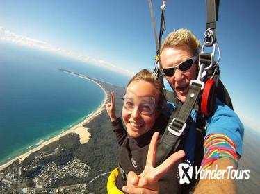 Tandem Skydive over Fraser Island