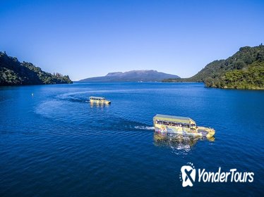 Tarawera and Lakes Sightseeing Tour with Duck Cruise