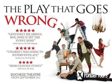 The Play That Goes Wrong Theater Show in London