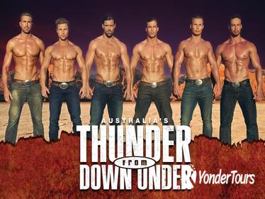 Thunder from Down Under at the Excalibur Hotel and Casino