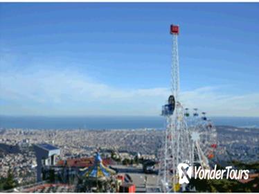 Tibidabo Amusement Park Entrance Ticket in Barcelona