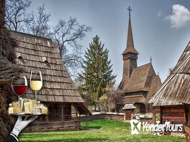 Traditions in Bucharest: Village Museum and Wine Tasting Tour