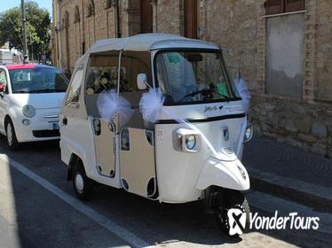 Tuk Tuk tour in Cagliari city, Flamingo spotting and Castle of San Michele