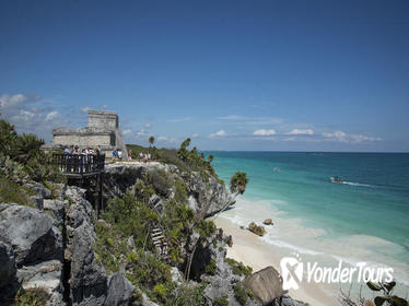 Tulum Ruins and Coral Reef Snorkeling Day Trip from Cancun or Playa del Carmen