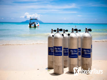 Two Dives in Beau Vallon