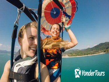 Two Great Adventures: Parasail Tour and Shopping Experience from Punta Cana