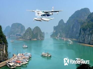 Ultimate Halong Bay: Seaplane and Overnight Junk Boat Cruise