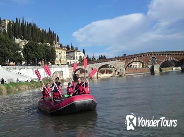Verona: Bike and Rafting tour