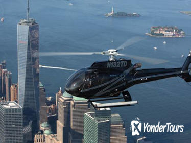 NYC Helicopter Flight and Statue of Liberty Cruise