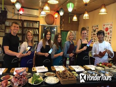 Vietnamese Cooking Class with Market Tour at Orchid Restaurant
