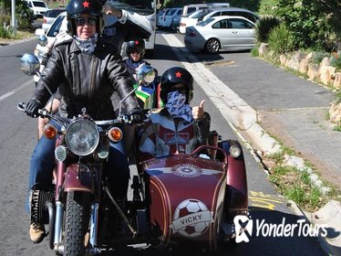Vintage Sidecar Whale and Dolphin Route Experience from Cape Town