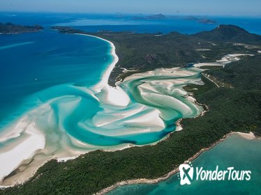 Whitehaven Beach and Hill Inlet Scenic Flight from Airlie Beach