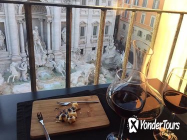Wine Tour featuring the Pantheon and private view of the Trevi Fountain