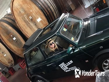 Winery&Ancient Highlights Tour in Mini Cabriolet in Roman Castle with wine testing and lunch