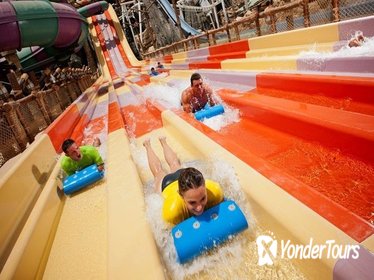 Yas Waterworld Entrance Ticket Including Transport from Dubai