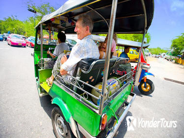 Bangkok in Motion: City Tour by Skytrain, Boat, and Tuk Tuk