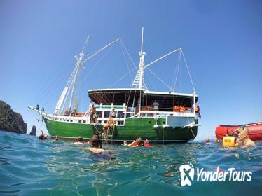 Phi Phi Highlights and Sunset Cruise on the Wooden Sailing Boat