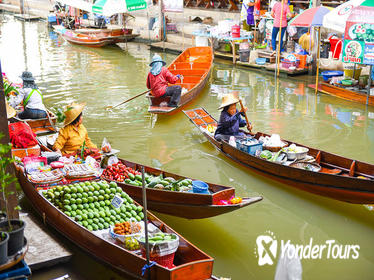 Private Tour: Floating Markets of Damnoen Saduak Cruise Day Trip from Bangkok