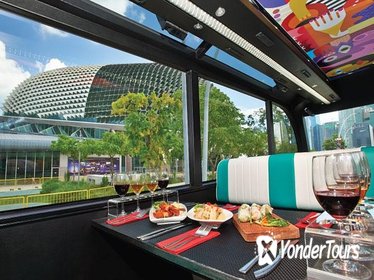 Singapore GOURMETbus Lunch Tour with Visit to Gardens by the Bay