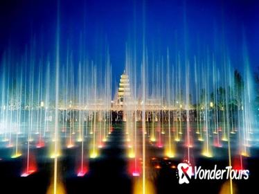 4-Hour Private Xi'an Night Tour with Musical Fountain Show