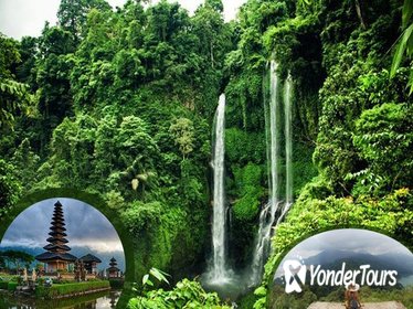 Private Tour Sekumpul Waterfall Combination Beratan Temple & Twin Lakes