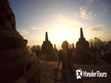 Borobudur Sunrise with Merapi Lava Adventure by Jeep & Prambanan Temple Tour